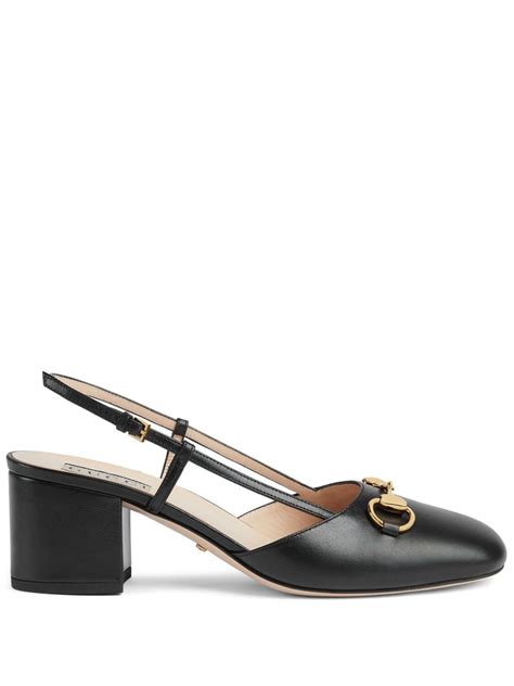 gucci tiger slingback|gucci slingback horsebit.